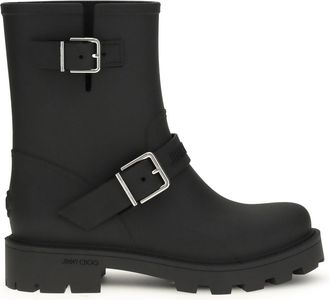 Jimmy Choo London Womens Rain Boots Tpu Black