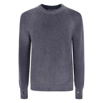 Comme Des Gar&ccedil;ons Truien & Vesten, Heren, Blauw, M, Wol, W-Name Wol Ronde Hals Trui