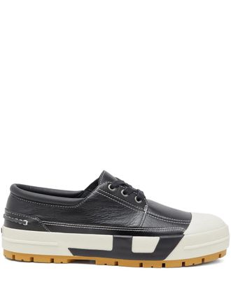 Diesel S-D-VERSE lace-up moccasin sneakers - Black