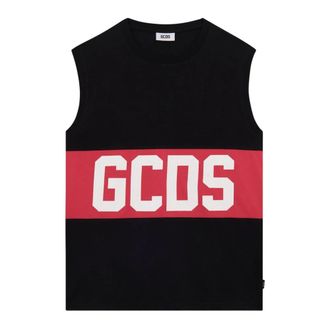 GCDS Hombre, Camisetas, Negro, Talla: M