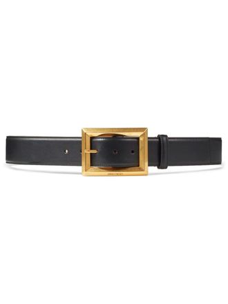 Jimmy Choo London Cintura con logo B - Nero