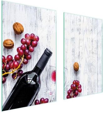 OEM Placa Protectora De Vidrio Para Estufa 75x52 Uvas