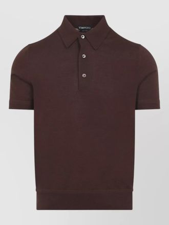 Tom Ford cashmere silk polo shirt