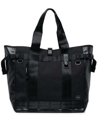 Porter-Yoshida & Co. Shopper met gesp - Zwart