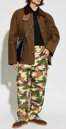 J.W.Anderson Camouflage Pattern Trousers, Mens, Green