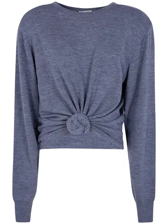 Magda Butrym Sweatshirt Longsleeve 351426 Grey
