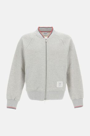 Thom Browne Bomber In Pique Loopback