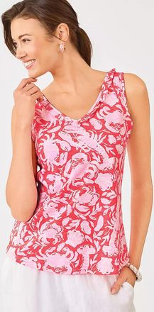 Lilly Pulitzer Gigi Ruffle Tank Top