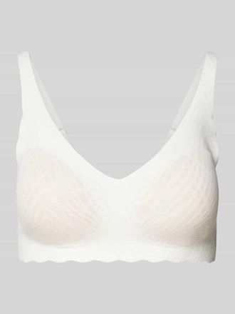 sloggi BH in semitransparentem Design in Offwhite, Größe XL+