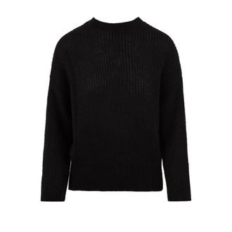Akep Mgkd 07109 Sweater - Dames - Ronde hals truien - Zwart - M - Wol - Truien & Vesten
