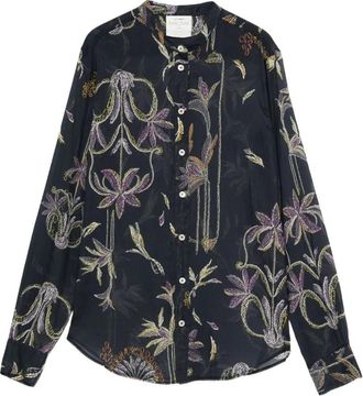 Forte_Forte Camicia con stampa - Blu