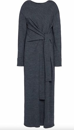 Tela Womens Boston Dress In Melange Grey