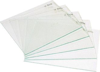 OEM Vidrio De Repuesto, Incoloro, Para Pantalla De Protecci&oacute;n De Soldadura (por 100)