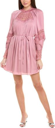 Emanuel Ungaro Joy Silk-Blend Mini Dress