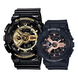 Casio Baby-G Black GA-110GB-1APR+BA-110RG-1APR