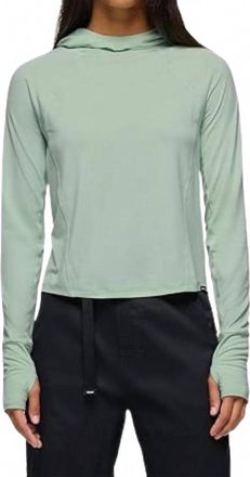 Prana Sol Searcher Sun Hoodie In Bio Mint