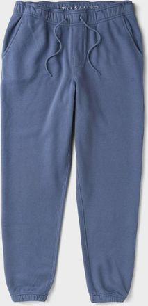Vissla Mens Solid Sets Eco Elastic Sweatpant In Blue Haze