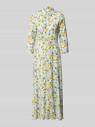 Vero Moda Hemdblusenkleid aus Viskose mit Knopfleiste Modell SAVANNA in Hellblau, Gr&ouml;&szlig;e XL