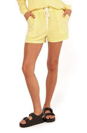 Threads 4 Thought Erina Spray Wash Modal Blend Shorts in Lemonade at Nordstrom, Size X-Large