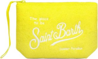MC2 Saint Barth Clutches, female, Yellow, Size: ONE SIZE Aline Sponge Pochette