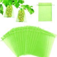 OEM 100 Bolsas Protectoras Para Fruta, 20x30 Cm, Bolsas Protectoras Para Uvas De Jard&iacute;n, Repelente De Insectos (verde)