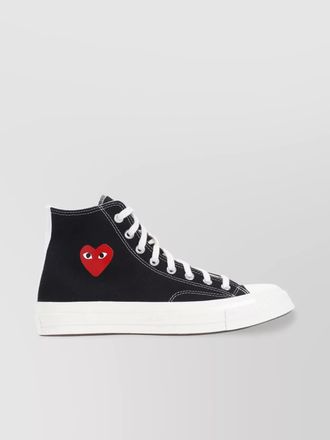 Comme Des Gar&ccedil;ons cotton high-top sneakers