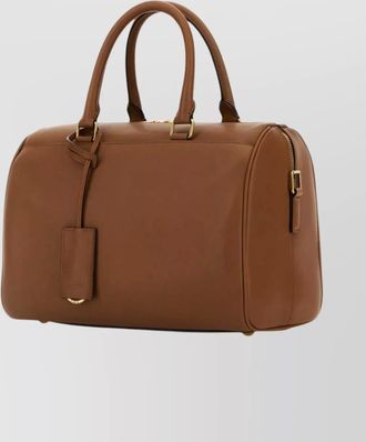 Saint Laurent structured leather handbag top handles