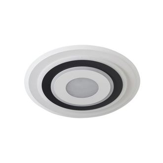 Lindby L&aacute;mpara de techo LED de pl&aacute;stico blanco