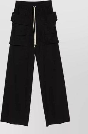 Rick Owens denim wide-leg trousers