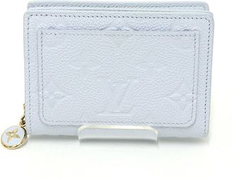 Louis Vuitton Blue Light Blue Monogram Empreinte Wallet (Bi-Fold) (Pre-Owned)