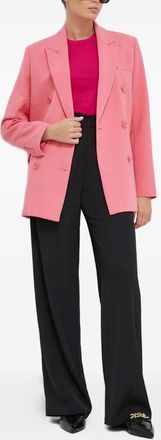 Benetton double-breasted blazer - Rosa