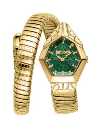Just Cavalli Womens Snake 316L Stainless Steel Watch