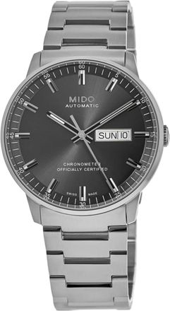 Mido Commander Chronometer Anthracite Dial Steel Mens Watch M021.431.11.061.00