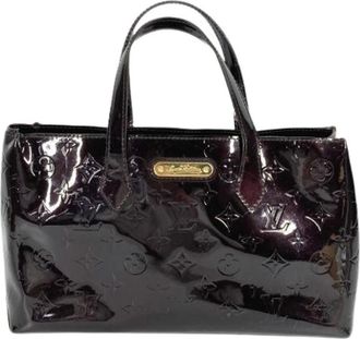 Louis Vuitton Pre-owned Handbags, female, Purple, Size: ONE SIZE Pre-owned Canvas Handbag