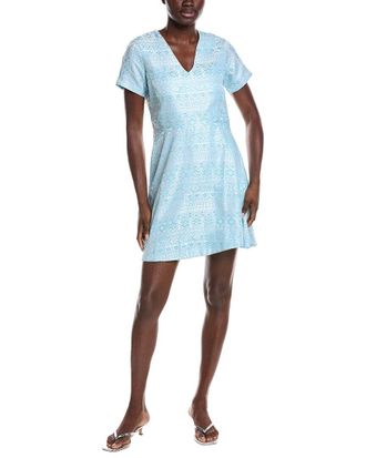 Sail to Sable V-Neck A-Line Dress