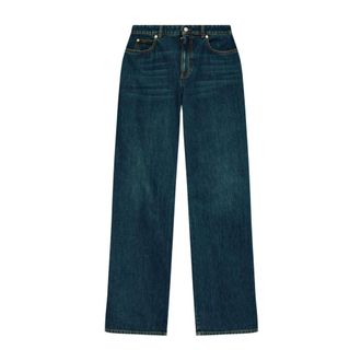 Alexander McQueen Dames, Jeans, Blauw, Maat: W28 Katoen