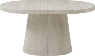 VENTE-UNIQUE.COM Mesa de comedor efecto madera beige