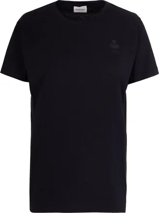 Isabel Marant Cotton Embroidered Crewneck T-Shirt