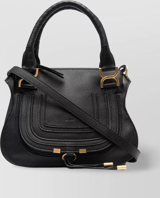 Chlo&eacute; marcie small leather shoulder bag
