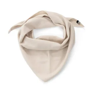 Extreme Cashmere Driehoekige Bandana-sjaal - Dames - Accessoires - Beige - Maat: ONE Size Kasjmier