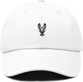 Dalix Lobster Dad Cap in White at Nordstrom