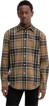 Msgm Shirts > Shirts - Heren - Casual Overhemden - Bruin - L - Katoen - Overhemden