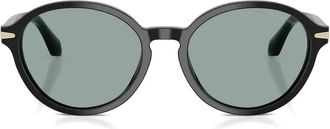 Giorgio Armani round-frame sunglasses - Black