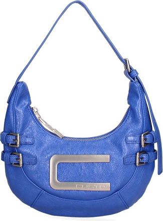 Custo Barcelona Avinguda-S Schoudertas - Dames - Tassen - Blauw - Maat: ONE Size Leer