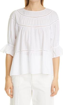 Merlette Sol Top in White at Nordstrom, Size X-Large