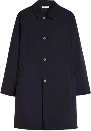 Jil Sander jas met knopen aan de voorkant