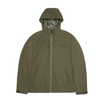 Rains Mito Jacket - Heren - Zomerjassen - Groen - S - Polyester - Jassen