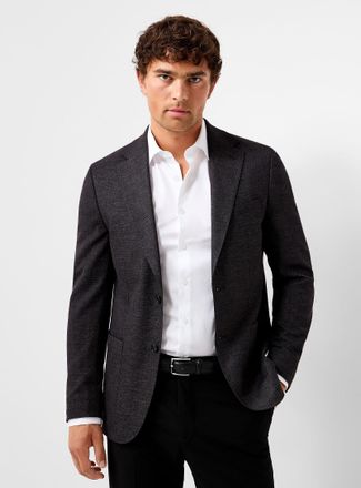 Calvin Klein Mens Semi-plain piqu&eacute; jacket Slim fit