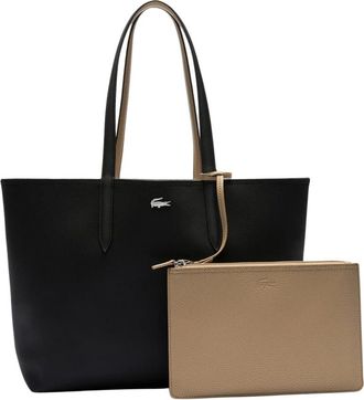 Lacoste Bolso Tote Reversible Anna - Bags - Mujer - Negro - ONE SIZE