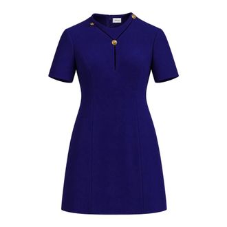 Versace Vestidos Cortos - Dresses - Mujer - Azul - M